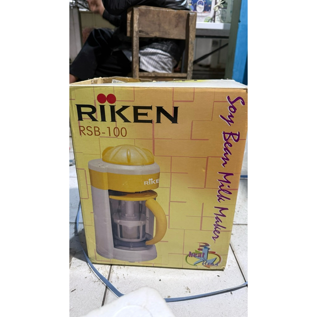 Cosmos RIIKEN Riiken Riken SOYMILK MAKER / mesin blender susu kacang multifungsi soy bean milk maker