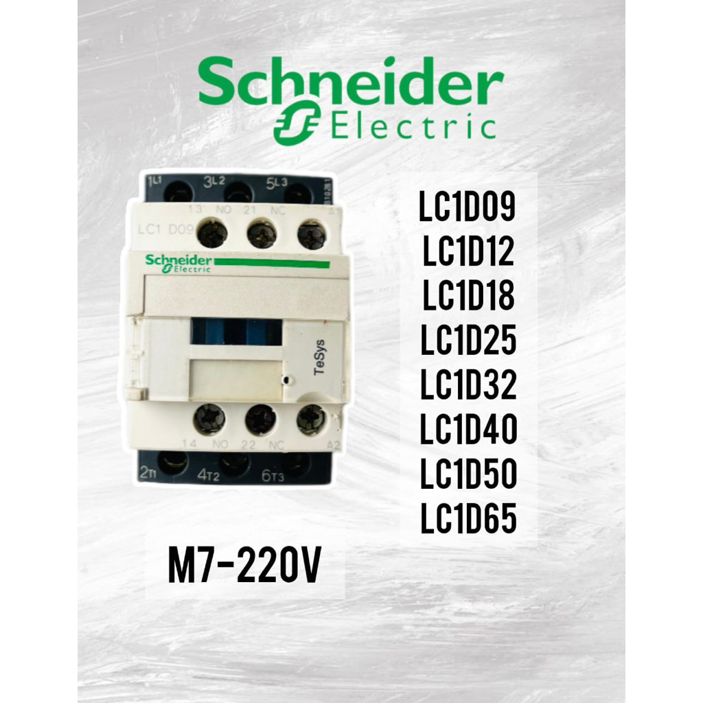 Kontaktor Schneider LC1D09/LC1D12/LC1D18/LC1D25/LC1D32/LC1D40/LC1D65