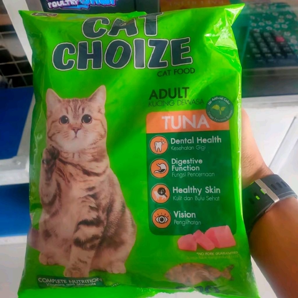 Pakan kucing cat choize