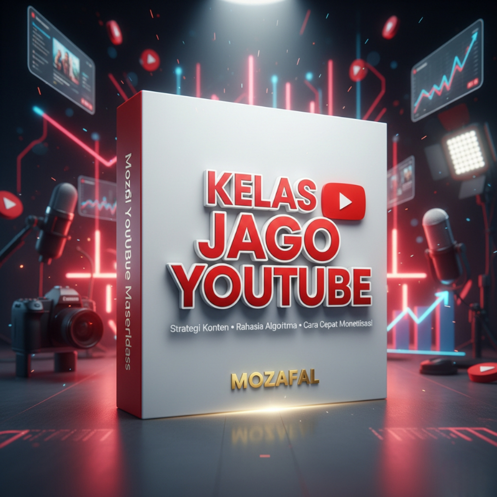 e-Course Kelas Jago YouTube - Panduan Lengkap Konten, Optimasi & Strategi Channel