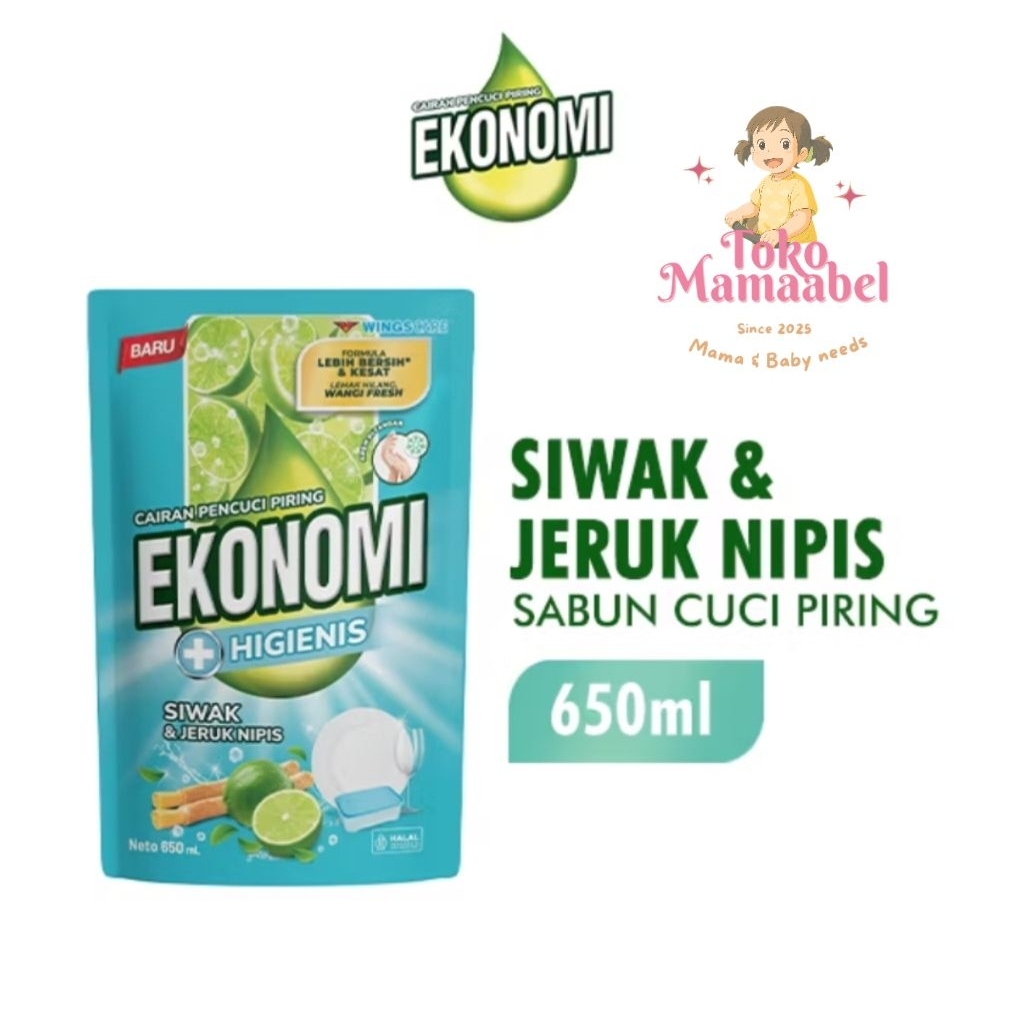 Sabun cuci piring Ekonomi | Siwak & Jeruk Nipis