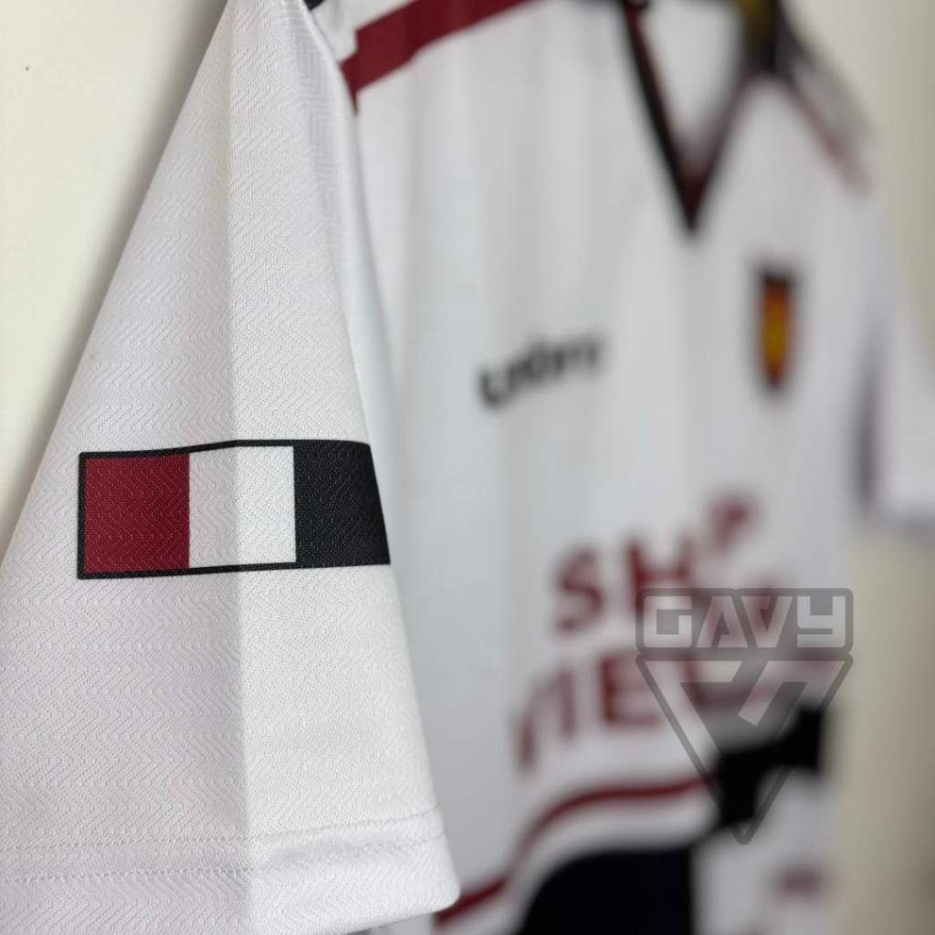 BAJU JERSEY RETRO VINTAGE BLOKCORE MU AWAY 1992