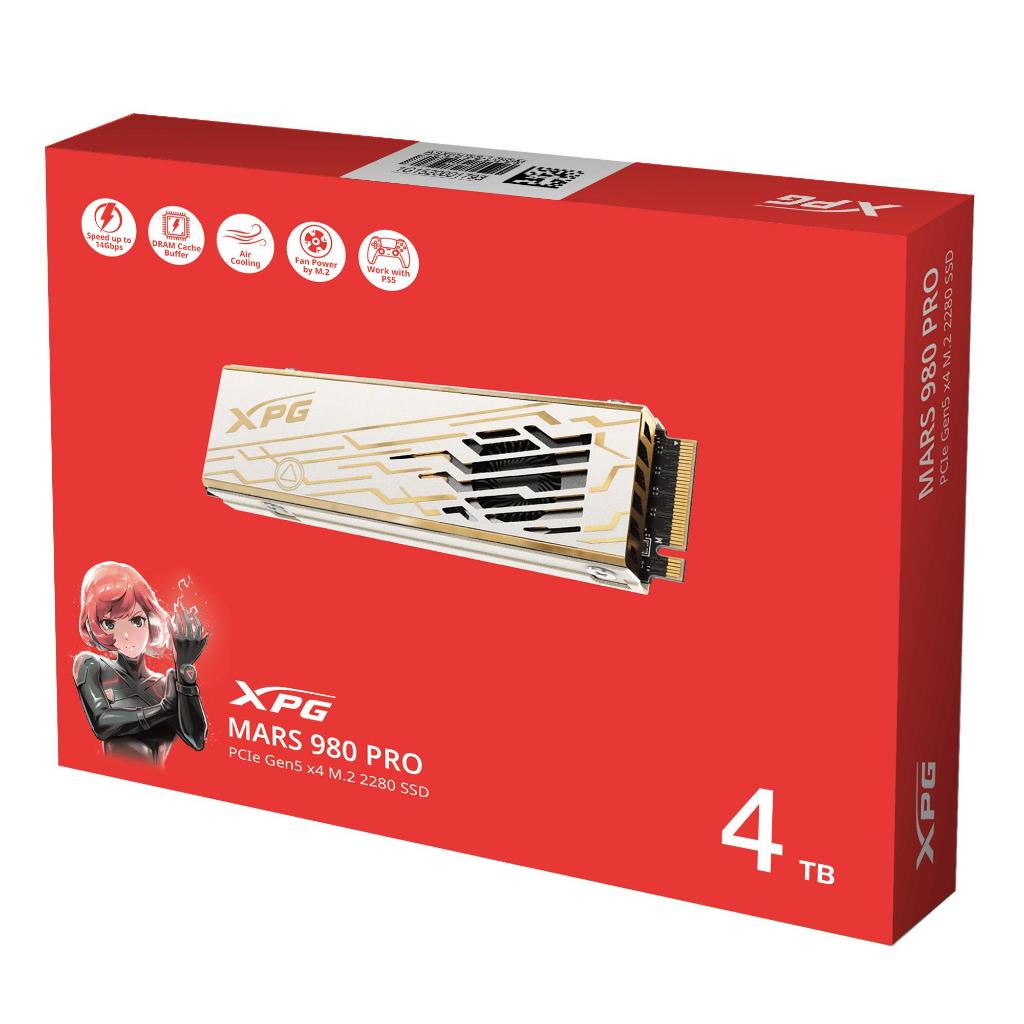 ADATA MARS 980 PRO 4TB SSD NVME 2280 GEN5X4 2TB | MARS 980 PRO 4TB