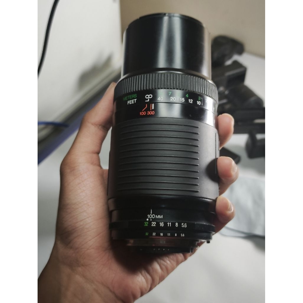 Lensa Tele Nikon Afd _ merek soligor