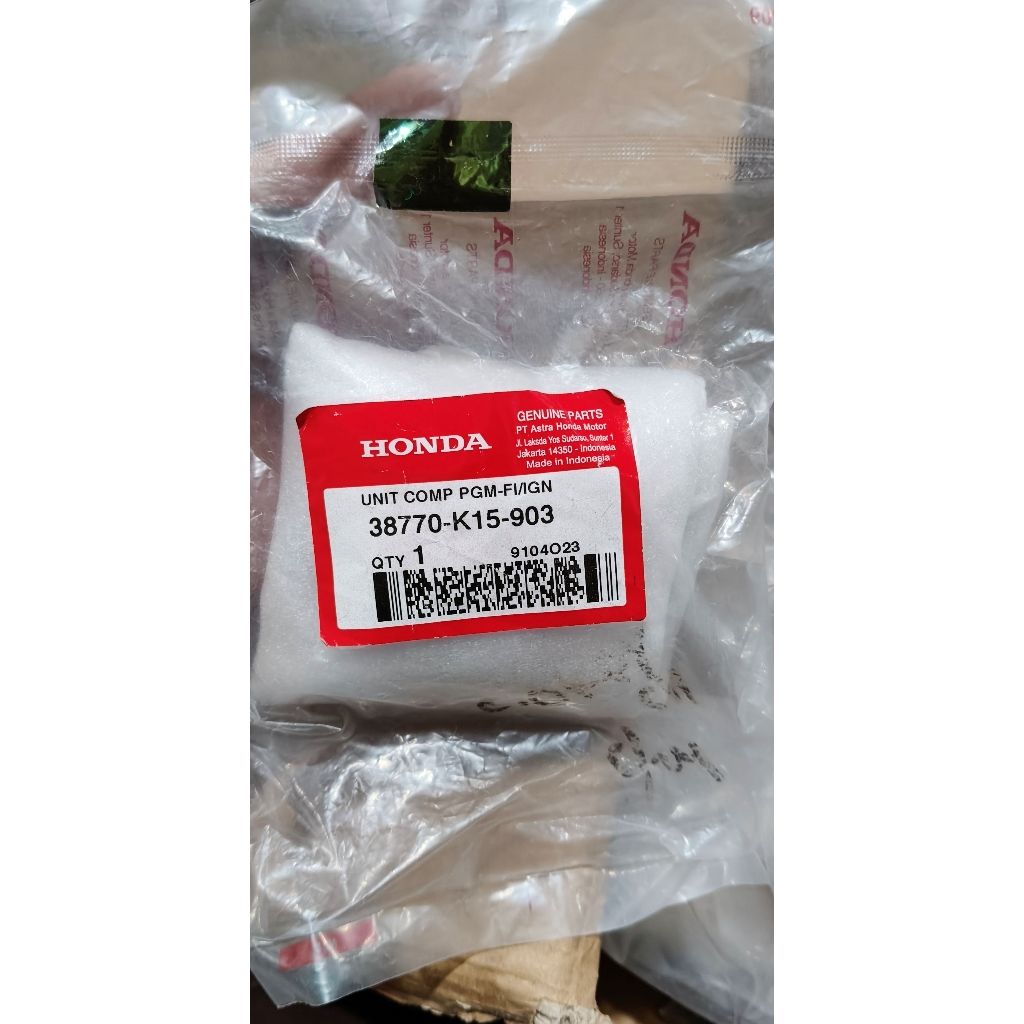 38770K15903 ECM, ECU Honda CB150R StreetFire K15 38770-K15-903