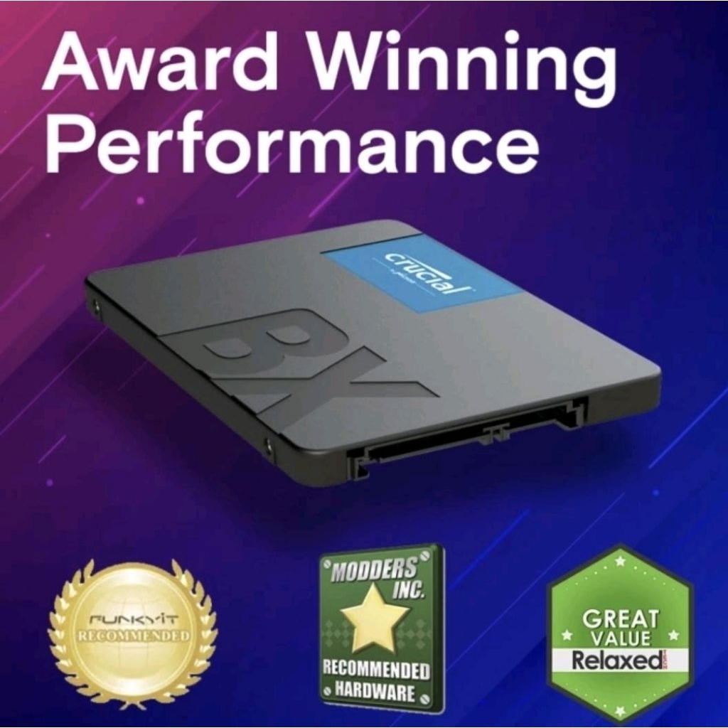 SSD Crucial BX500 500GB SSD SATA 2.5"