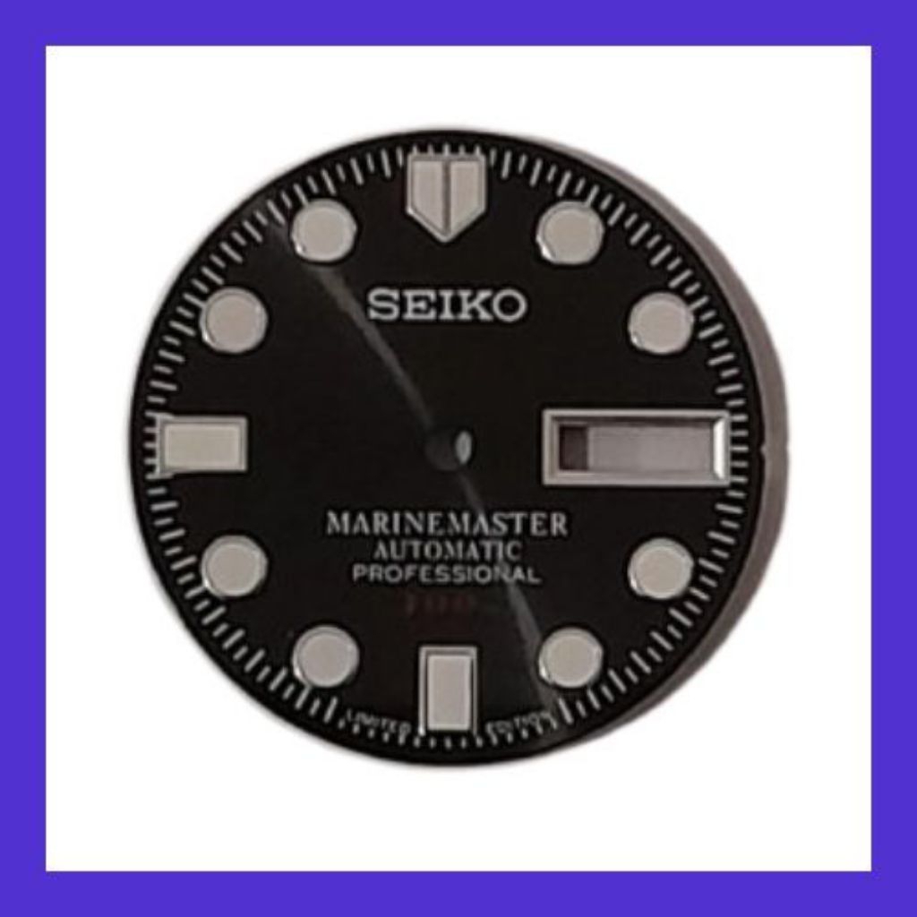 Dial Seiko Marine Master Black