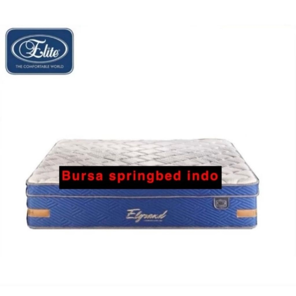 elite elgrand 120 160 180 200 kasur spring bed matras saja