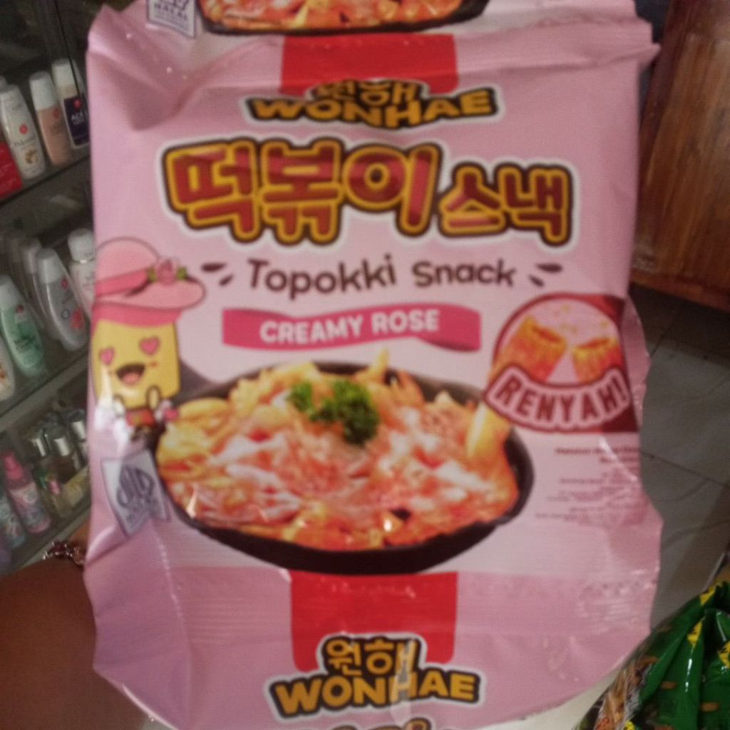 wonhae topokki creamy rose isi 10