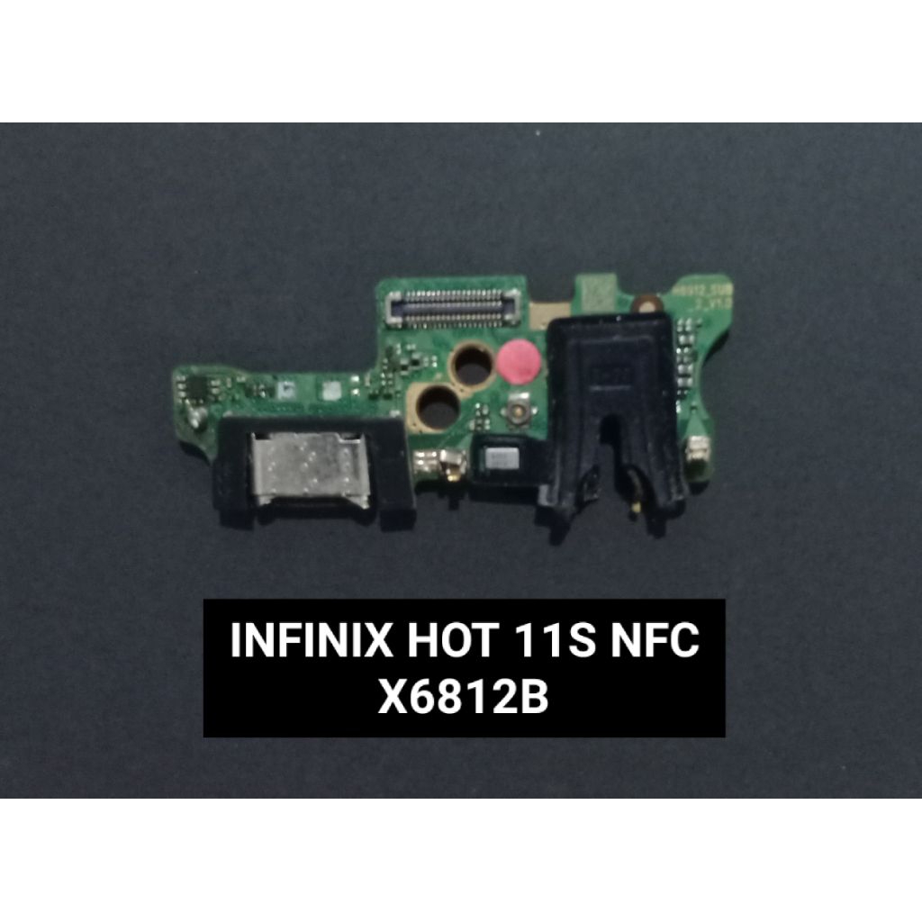 PAPAN BOARD CAS INFINIX HOT 11S NFC X6812B