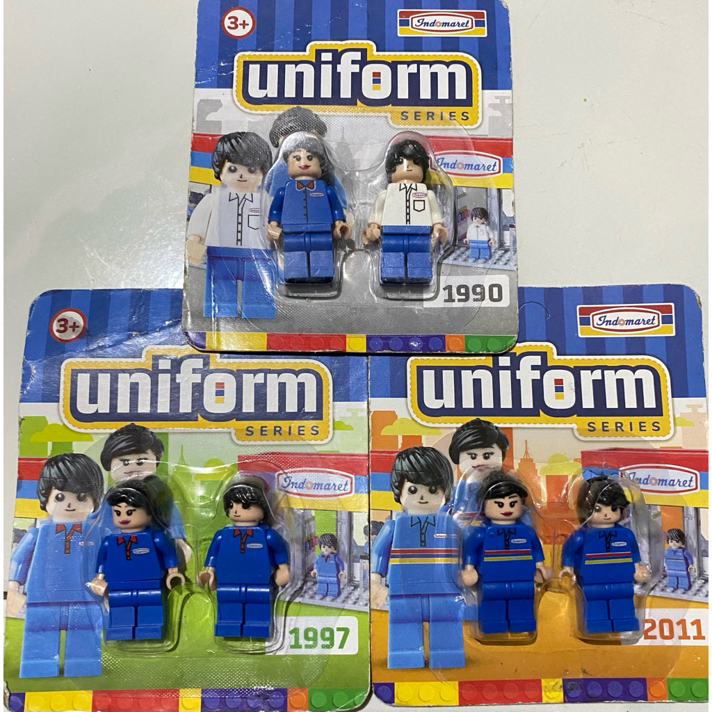 Mainan Lego Indomaret Uniform Bricks Series