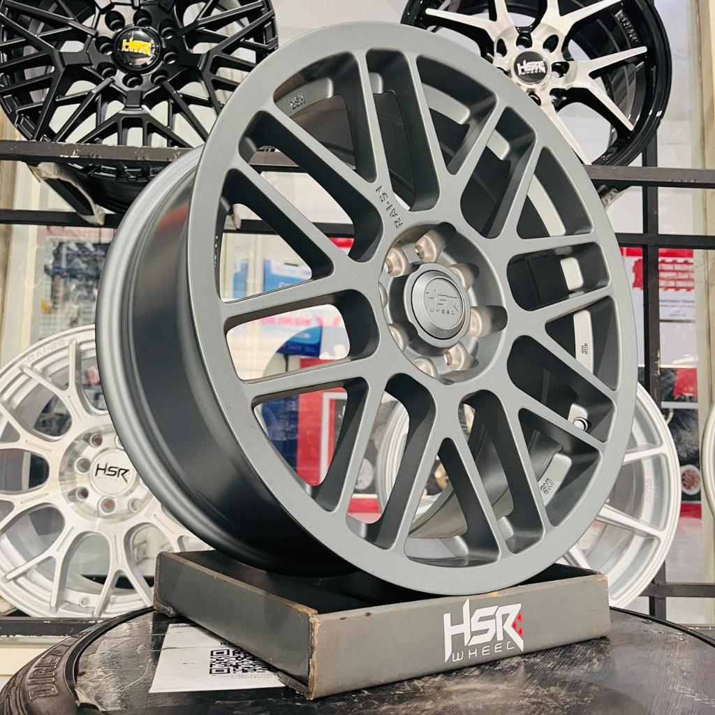 Velg Mobil R17 - Velg HSR RAI S1 Ring 17 Lebar 7,5 Inch PNP Mobil Honda Jazz