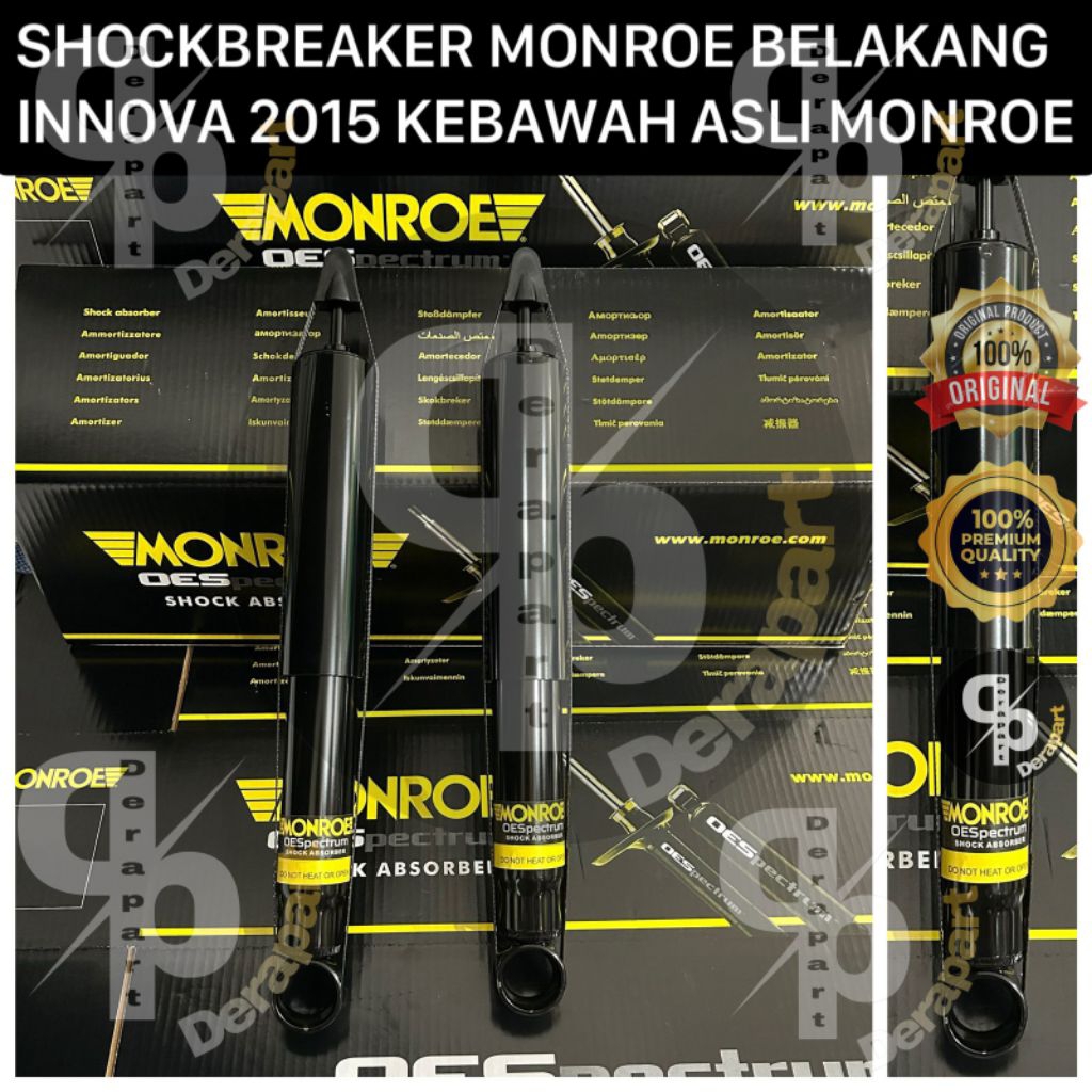 SHOCKBREAKER MONROE BELAKANG INNOVA 2015 KEBAWAH ASLI MONROE