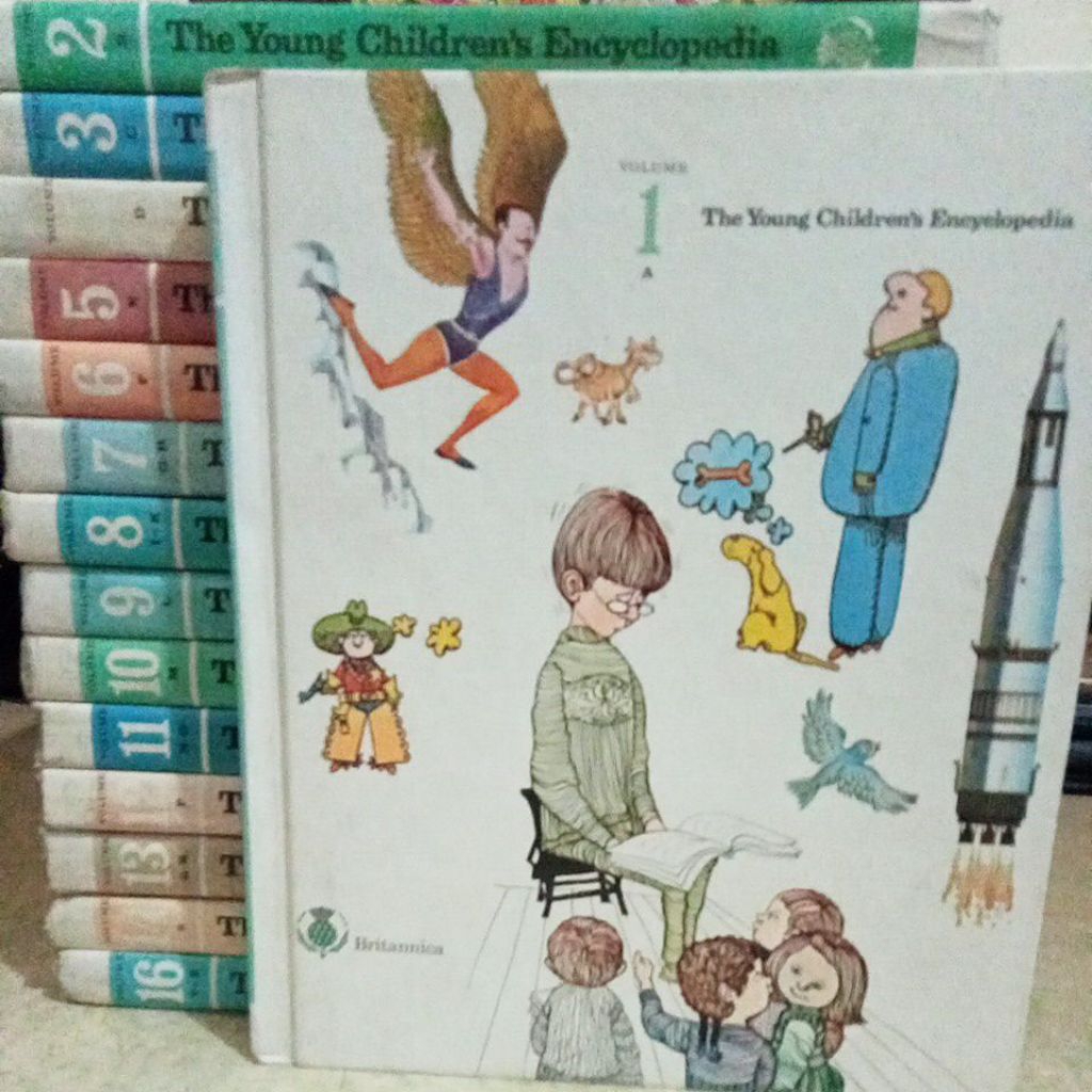 Buku Britannica The Young Children's Encyclopedia ( jual satuan)