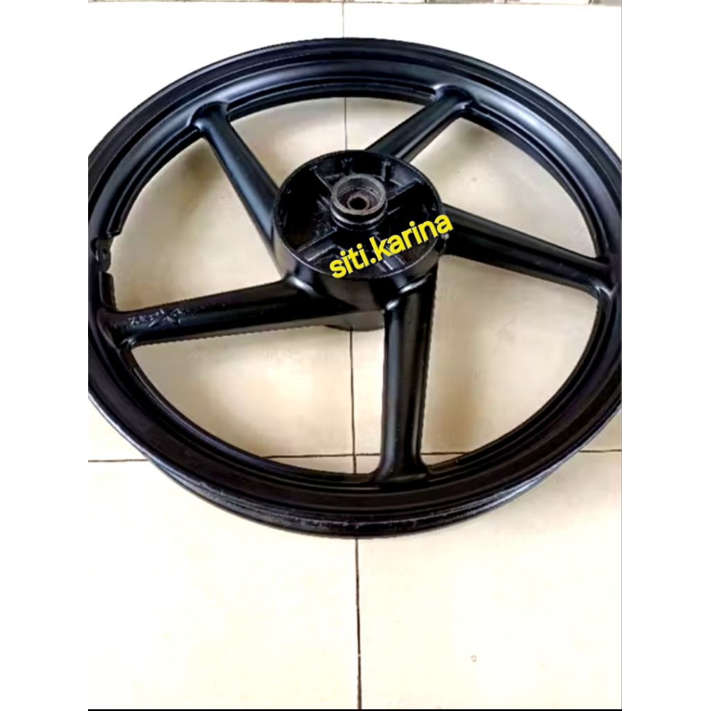 velg racing belakang Suzuki smash. shogun original.barang second original lepasan motor.
