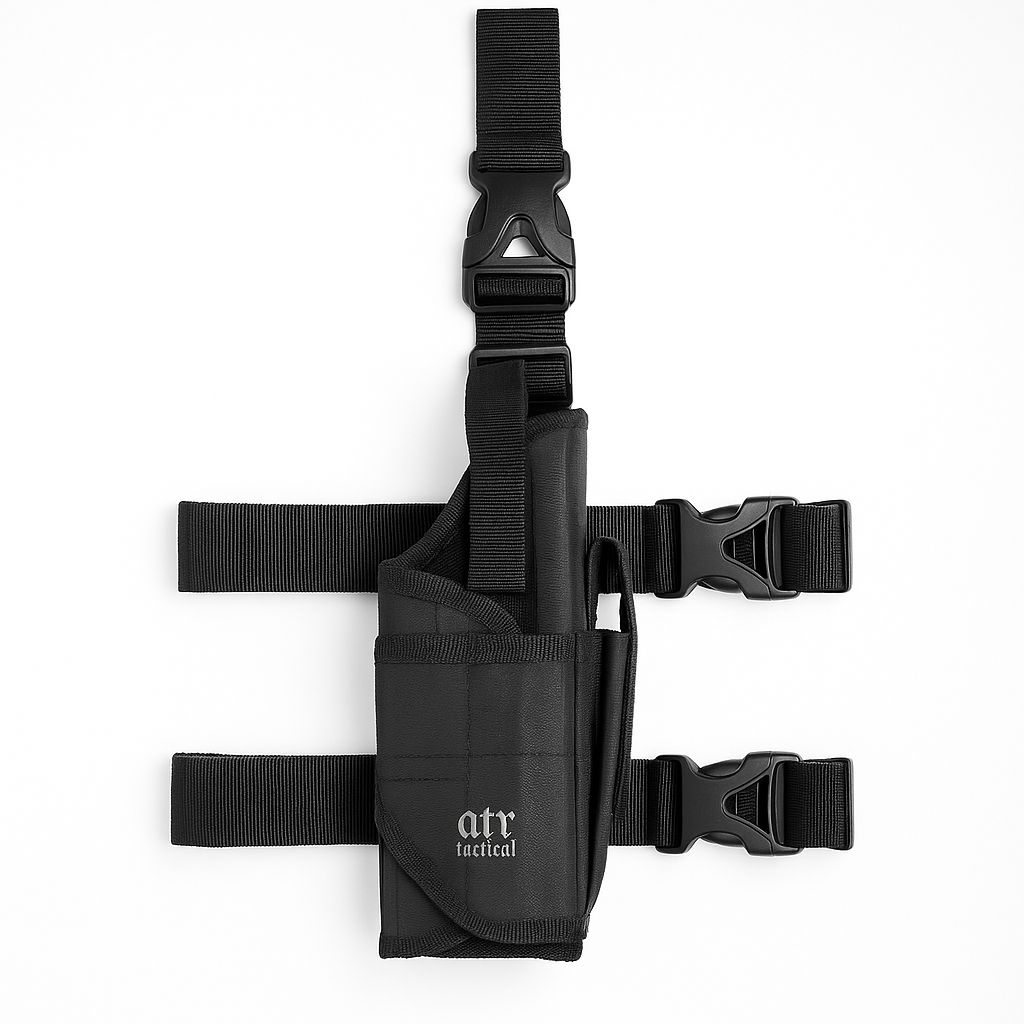 Holster Tactical Paha Universal | Holder Sarung Pistol Paha Holster Paha Tactical Adjustable Premium