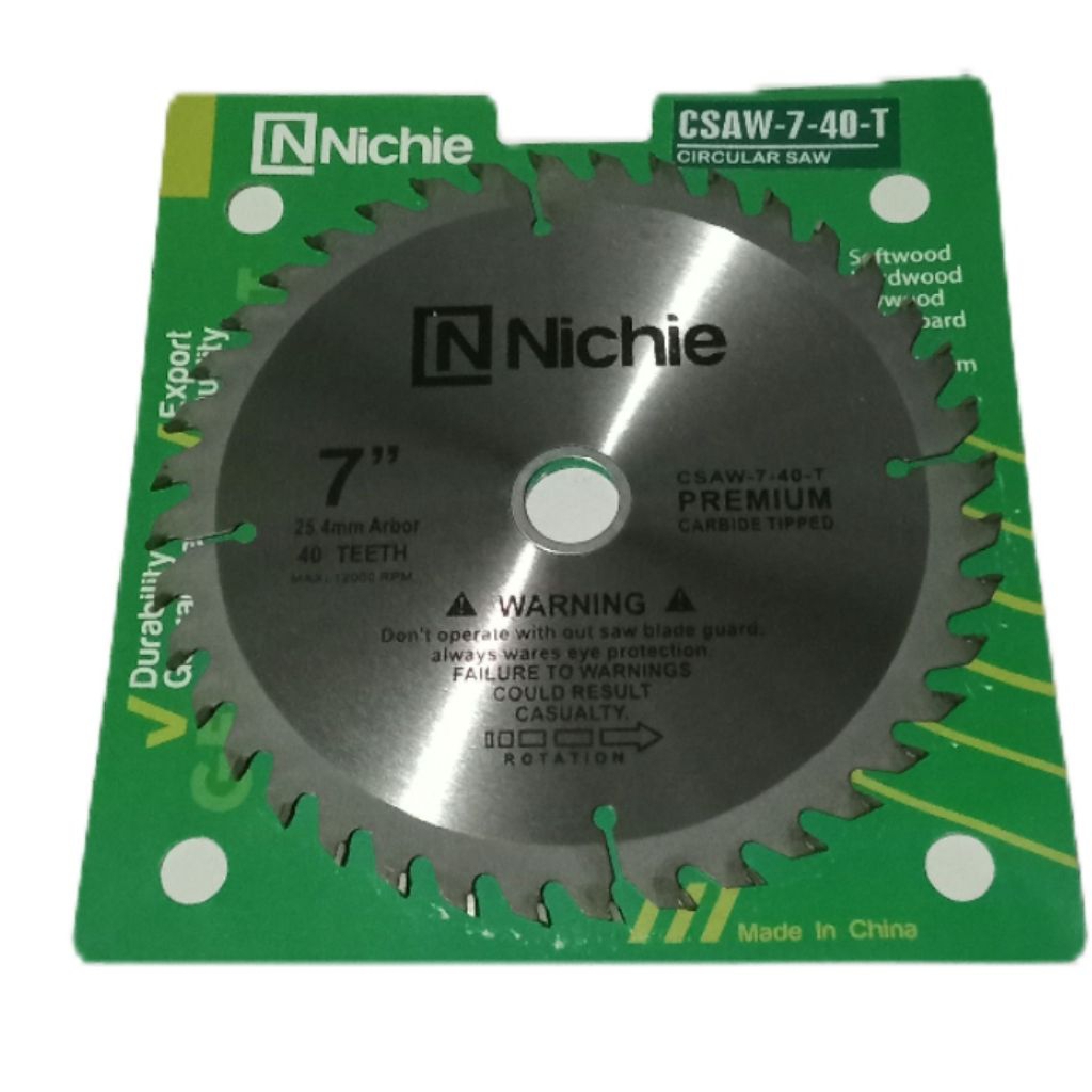 Mata gergaji mesin circular saw 7inch 40t