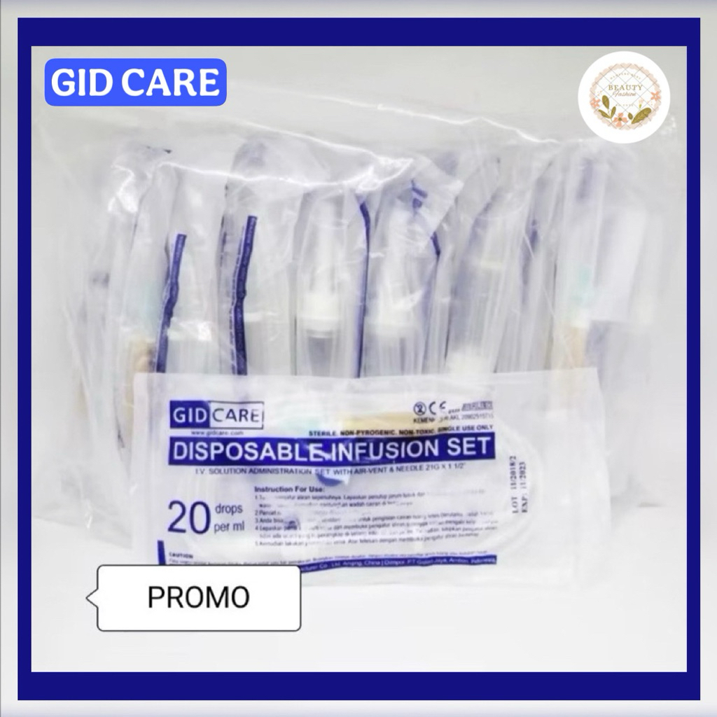 infuset satuan Gid care / Selang Infus set / Infusion set