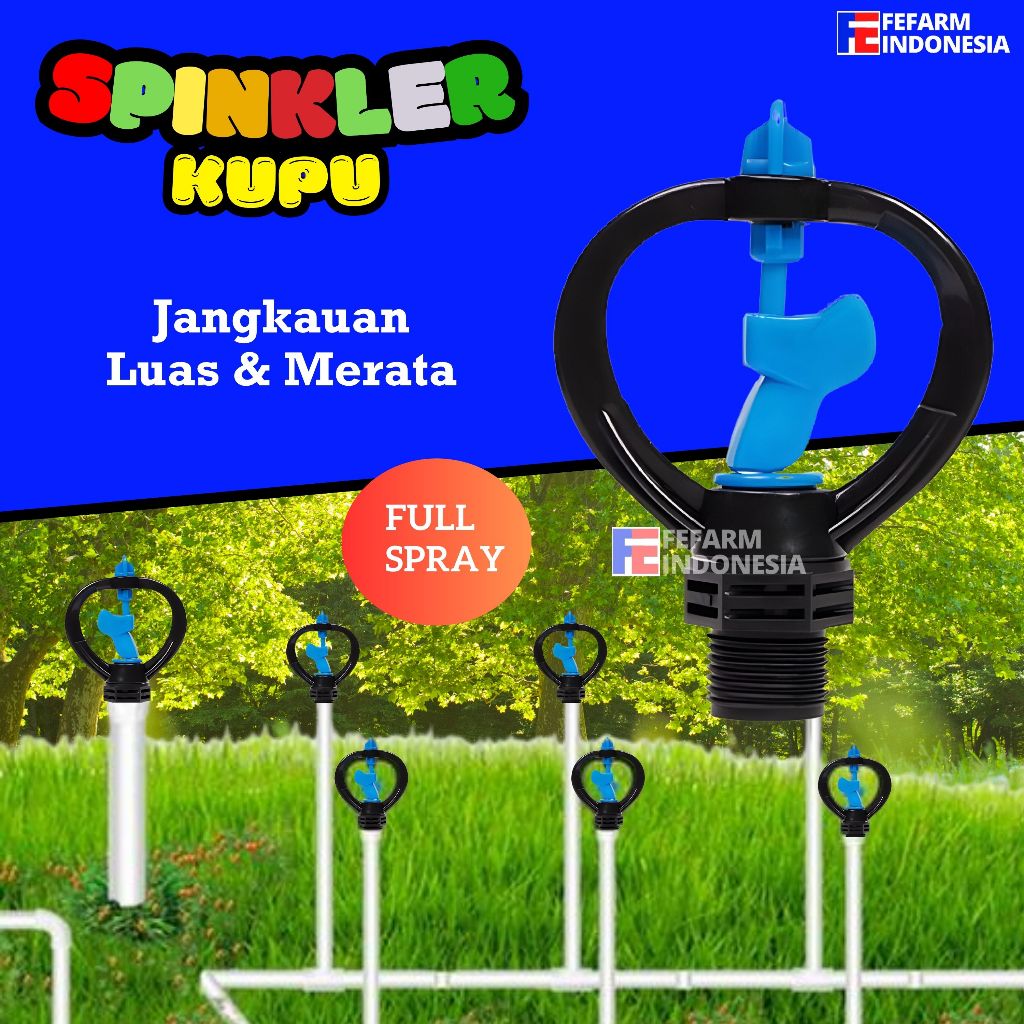 Sprinkler Kupu Kupu Hijau Springkler Butterfly Sprinkler Alat Siram Taman