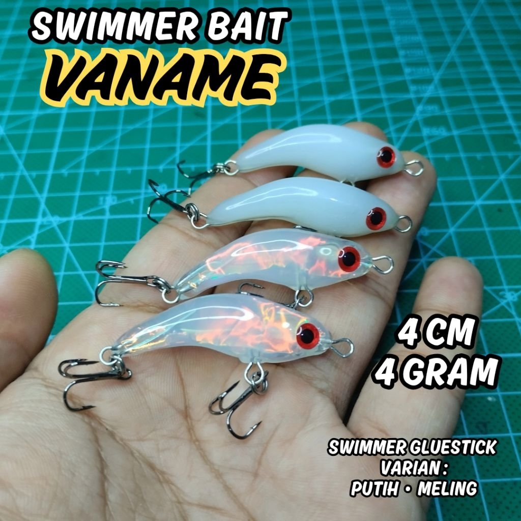 UMPAN CASTING LURE HAMPALA SWIMER VANAME 4CM