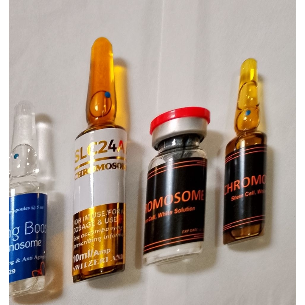 Paket whitening booster + slc ckhromosom gold + stem cell