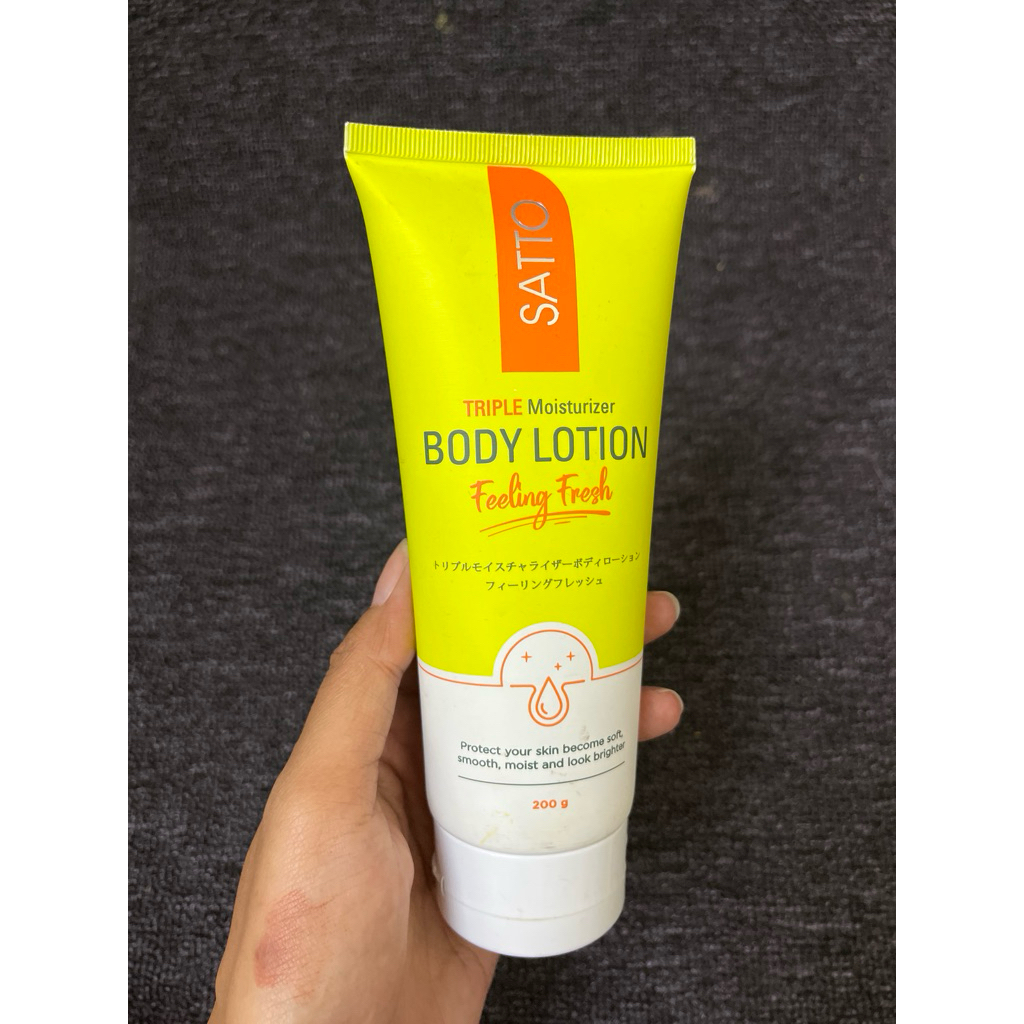 Satto Body lotion feeling fresh