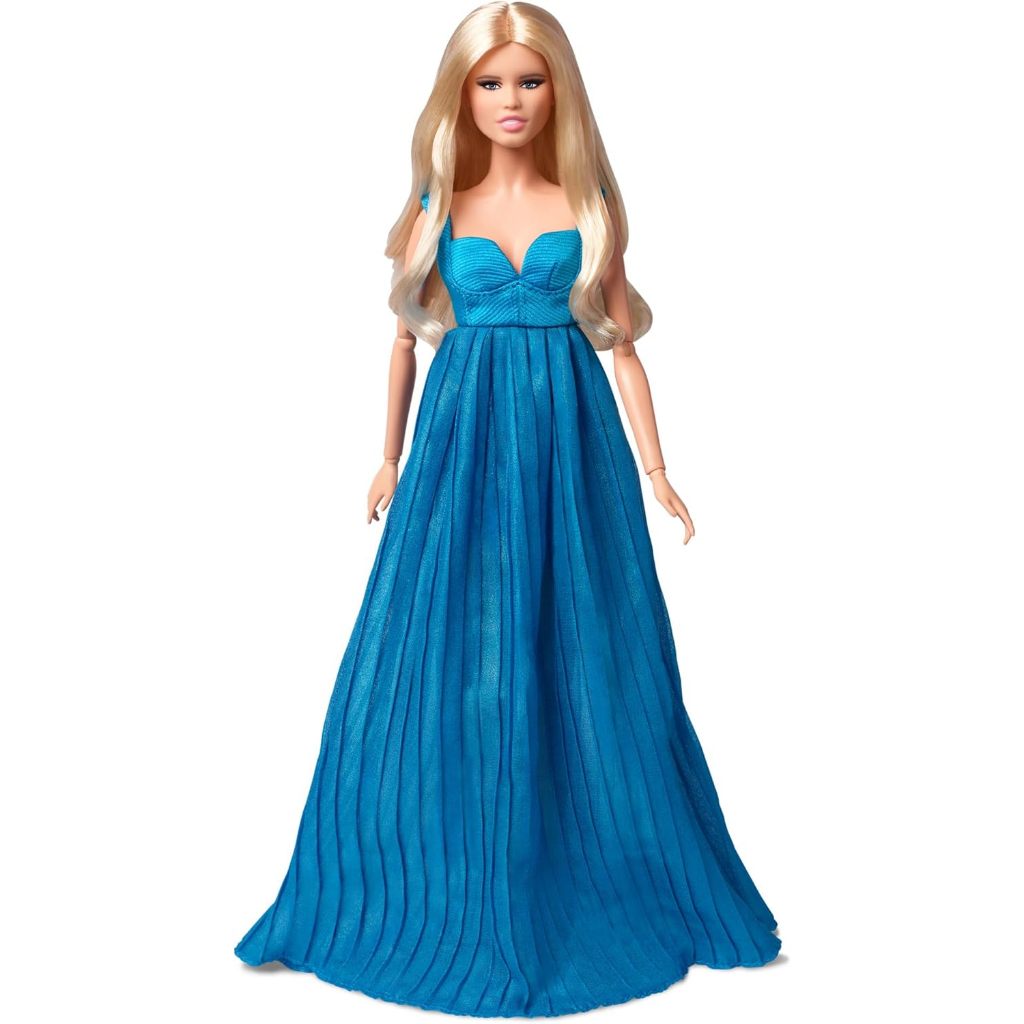 Mattel Barbie Supermodel Claudia Schiffer Doll in Versace Gown