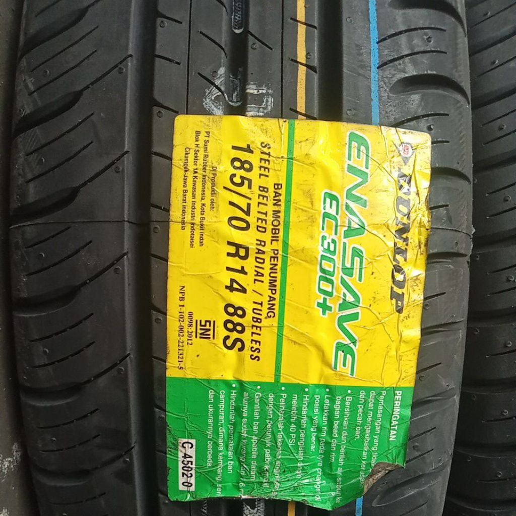 BAN DUNLOP 185/70-14 ENASAVE/ EC300