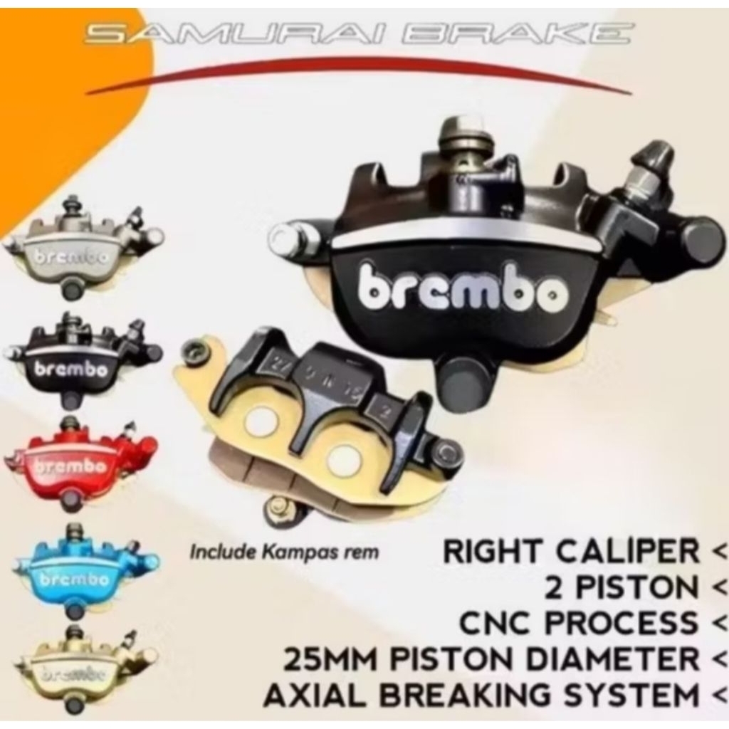 Kaliper nissin 2 piston