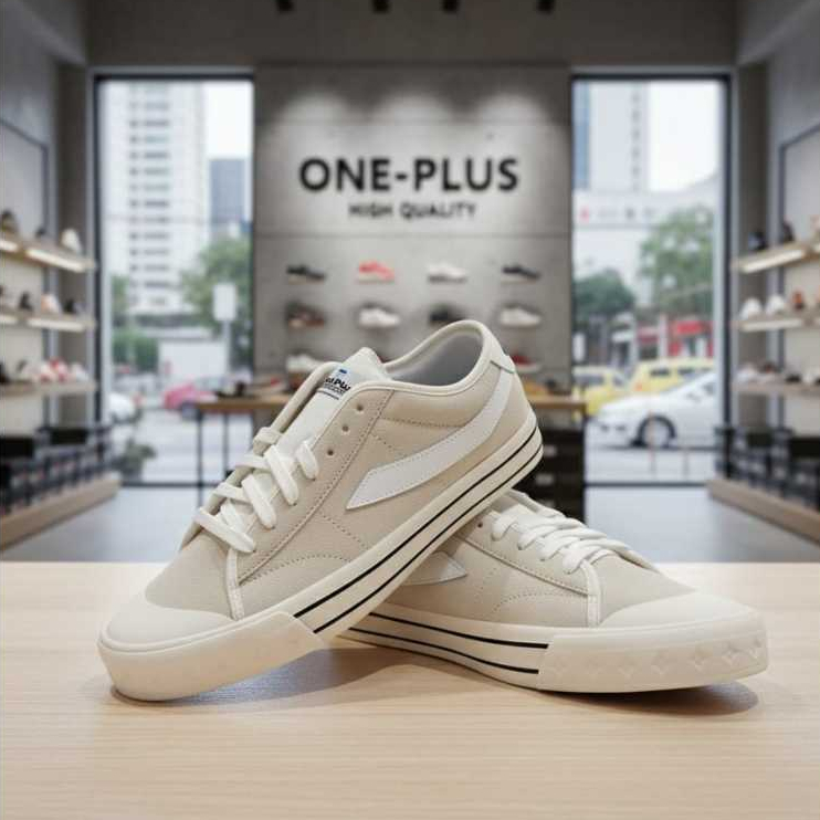 [OP2701] Delta Street - OffWhite | Sneakers Kasual Kets Spatu Cewe Sneaker Cowo Original Terbaru