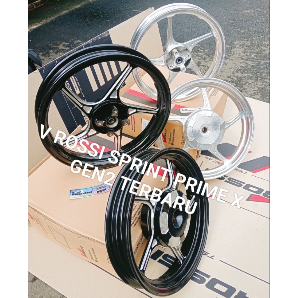 VELG PELAK RACING V ROSSI SPRINT PRIME X GEN2 BEAT SCOOPY VARIO 125/150 BEAT FI SCOOPY FI BEAT ESP B