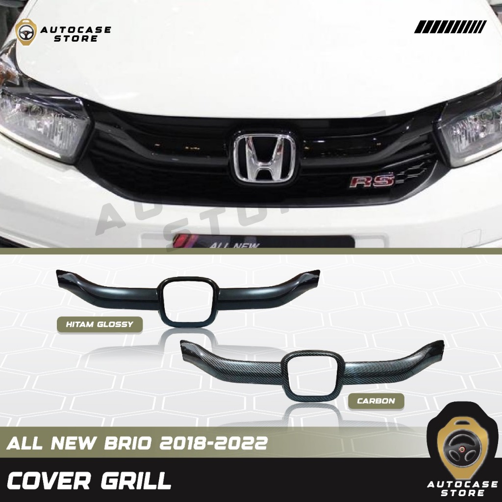COVER GRILL MOBIL ALL NEW BRIO 2018 2019 2020 2021 2022 AKSESORIS MOBIL