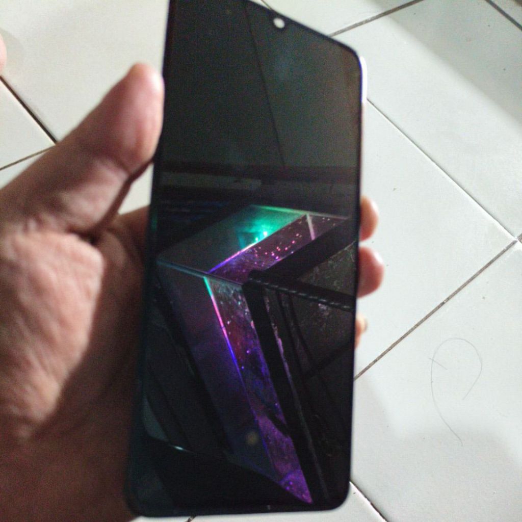lcd samsung a70 / a705 ori copotan super amoled garansi tes