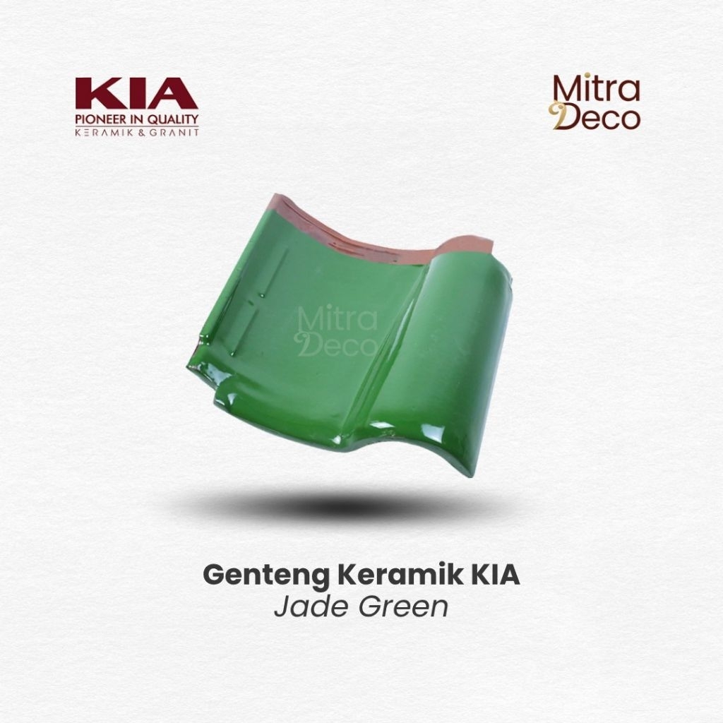 KIA Genteng Keramik JADE GREEN KW1