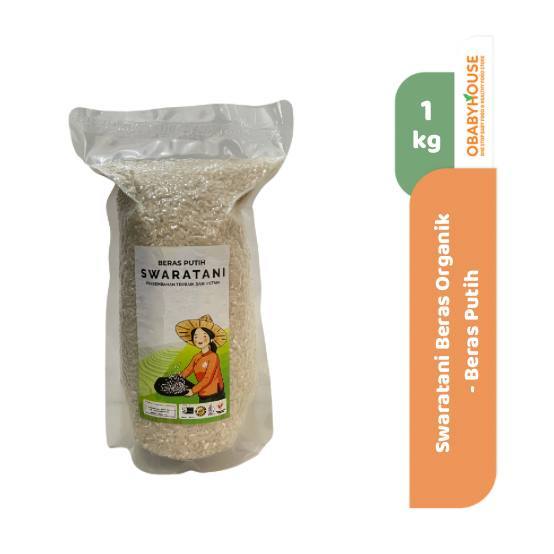 Swaratani Beras Organik 1 kg - Beras Putih