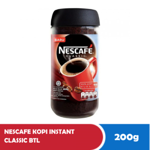 NESCAFE KOPI INSTANT CLASSIC BTL 200g