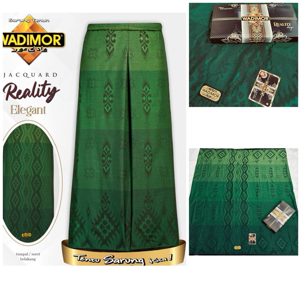 Sarung Wadimor motif kembang