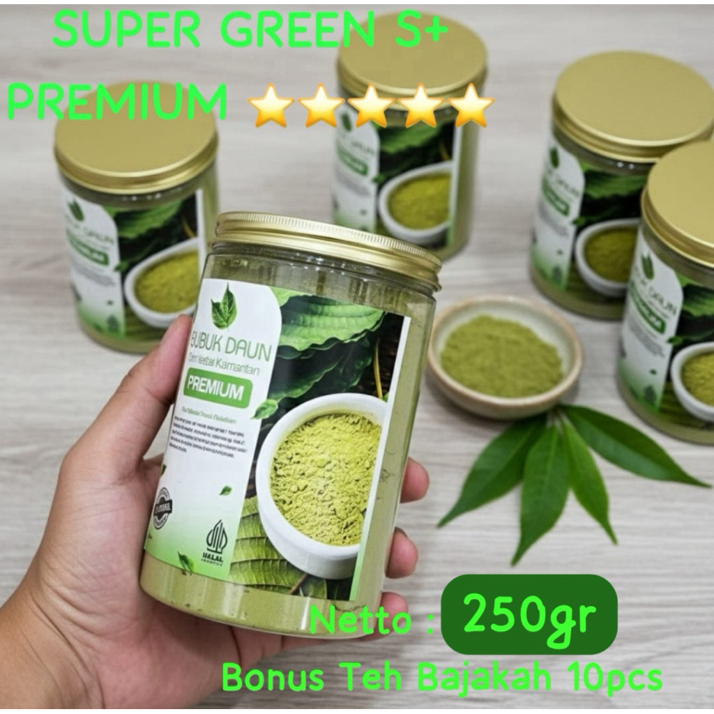 Bubuk Herbal Asli Kalimantan PREMIUM 250gr (Bonus Teh Bajakah 10pcs)