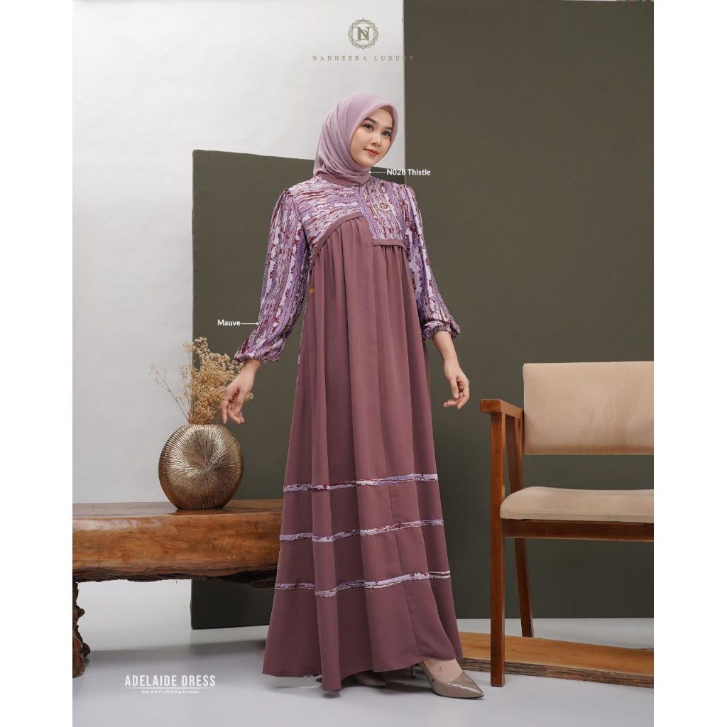 Ready Stok Adelaide Dress by Nadheera Luxury