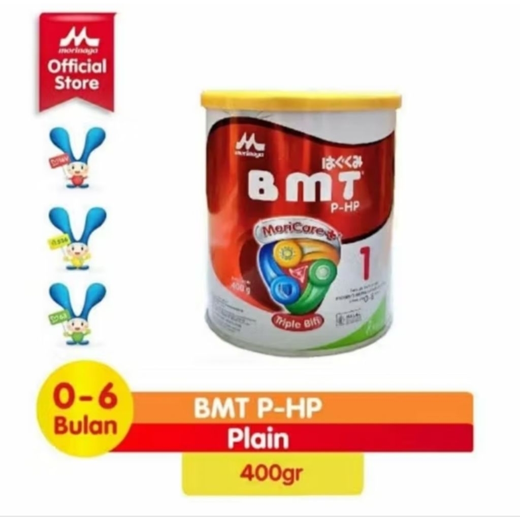 Morinaga BMT P-HP/ Platinum 1 0-6bulan 400gr 800gr