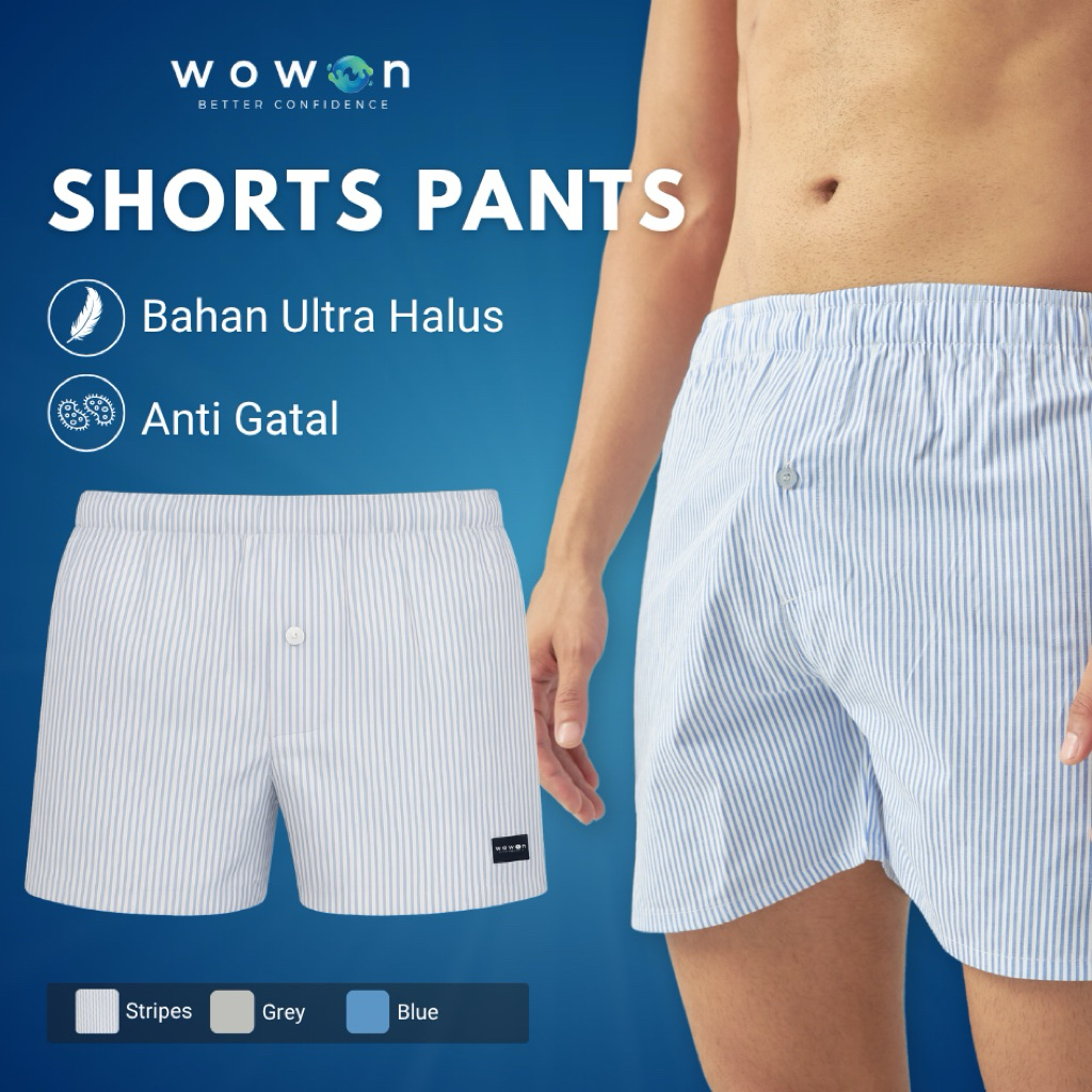 Wowon Celana Dalam Pendek Boxer (Celana Pendek Daleman & Tidur )
