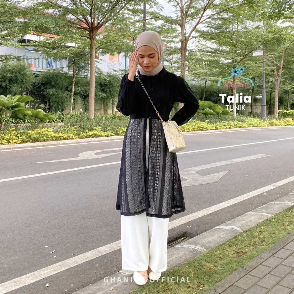 Talia Tunik / Outer Brukat Kondangan / Tunik Brukat / Tunik Kondangan / Tunik Pesta