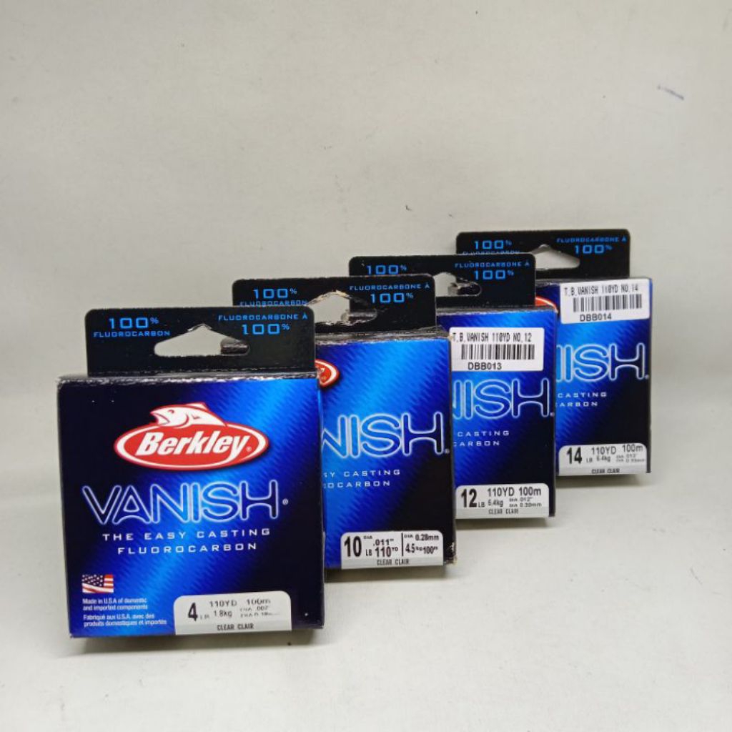 Senar Berkley Vanish 110 yd 100% Fluorocarbon