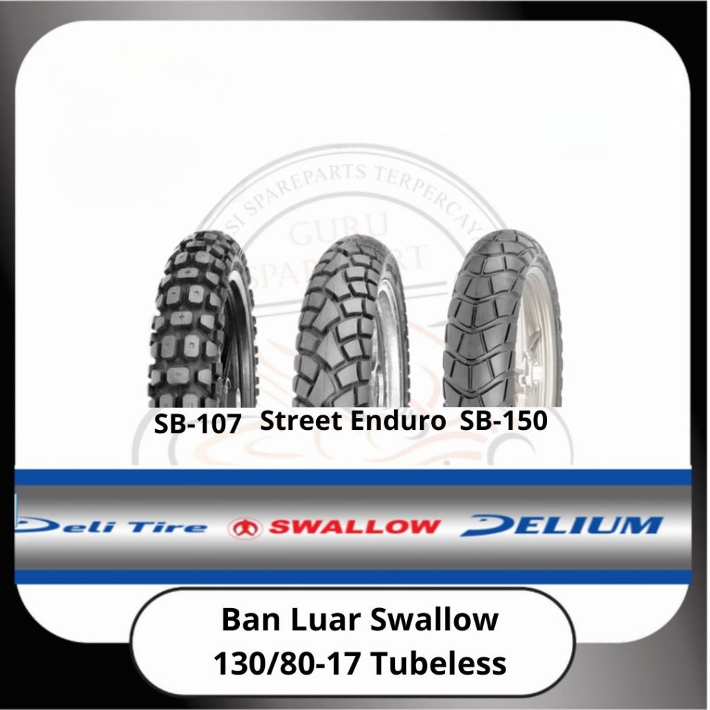 Ban Luar Swallow Tubeless 130/80-17