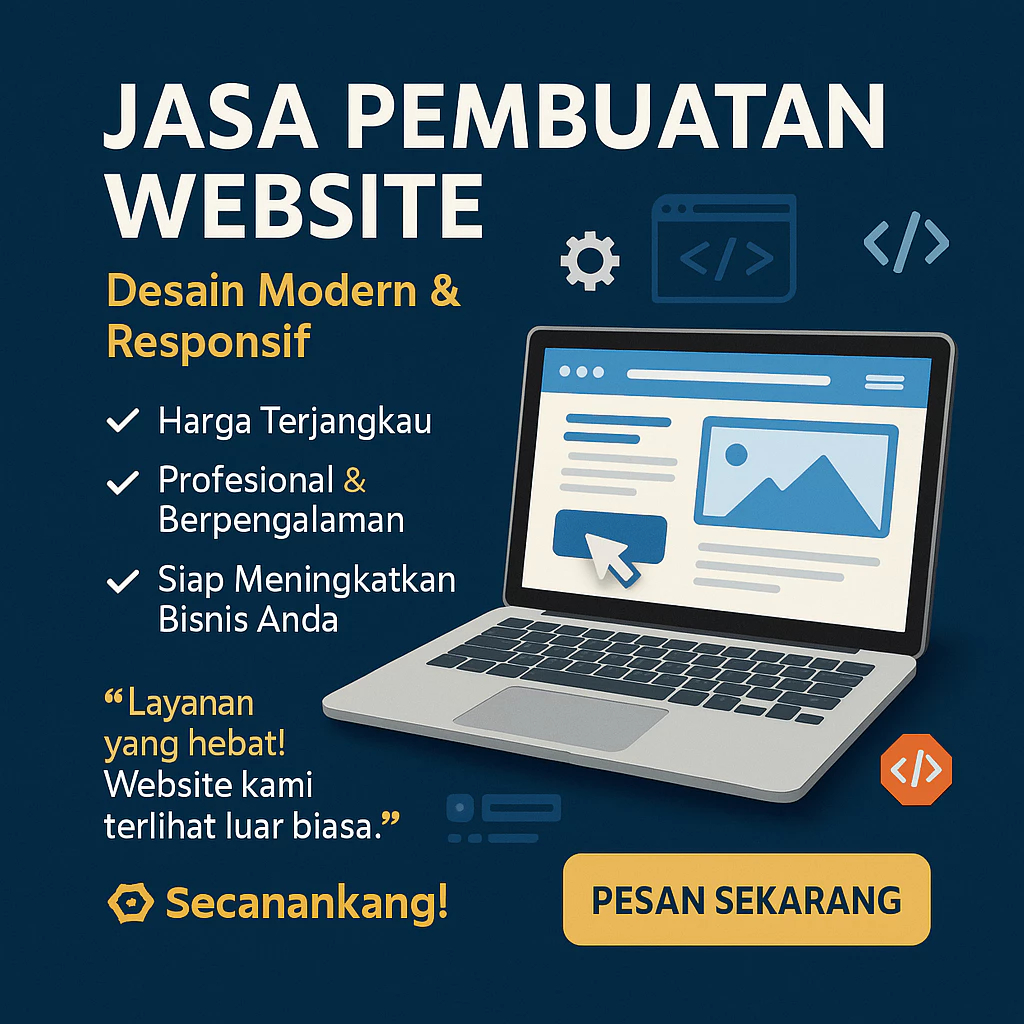 JASA BUAT WEBSITE | APLIKASI