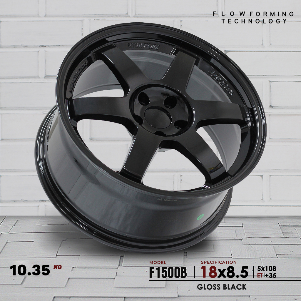Velg JF LUXURY Type F1500B R18 PCD 5x108 FLOW FORM