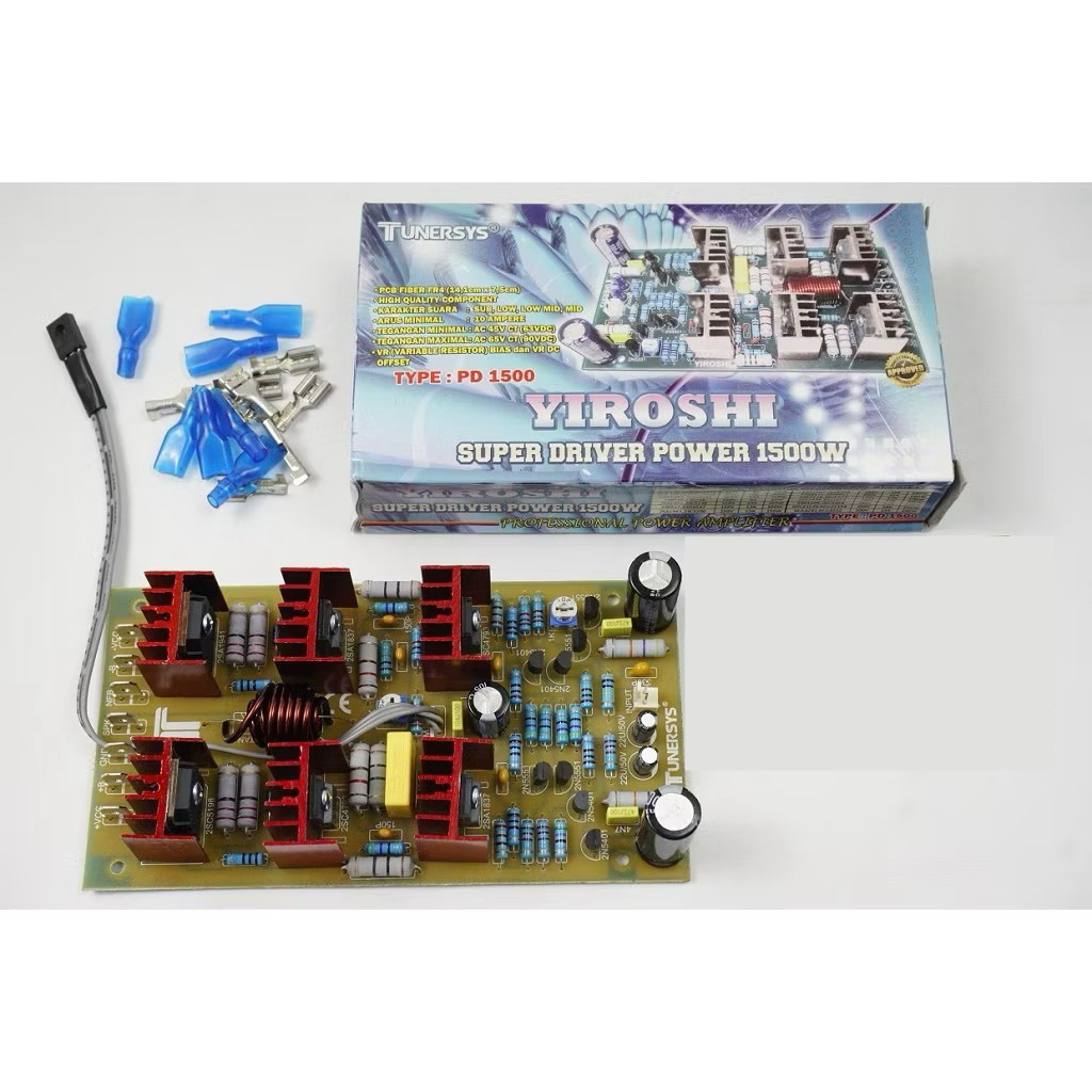 Driver Yiroshi 1500 watt Tunersys | super driver power heatsink | PD 1500 heatsink yiroshi 1500watt