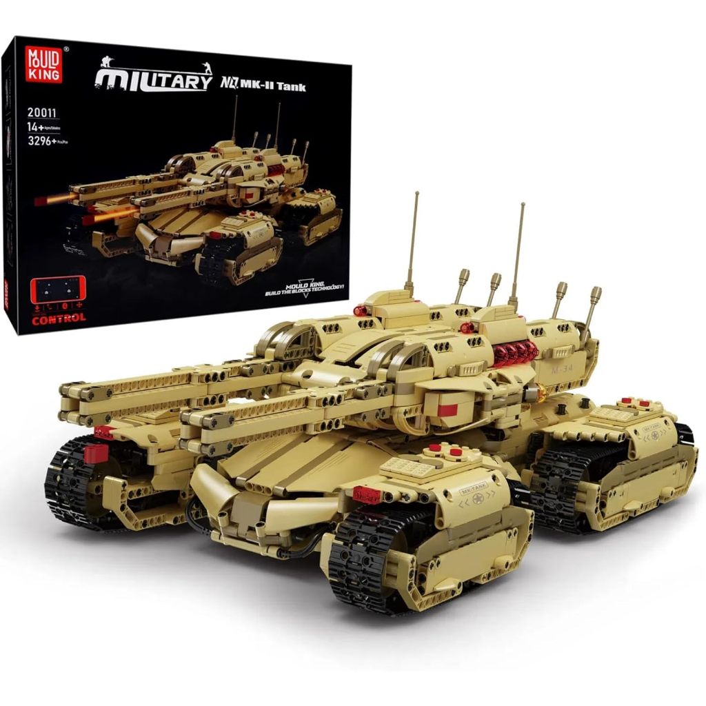 Mould King MK-II Lego Tank Corps WW2 King Tiger