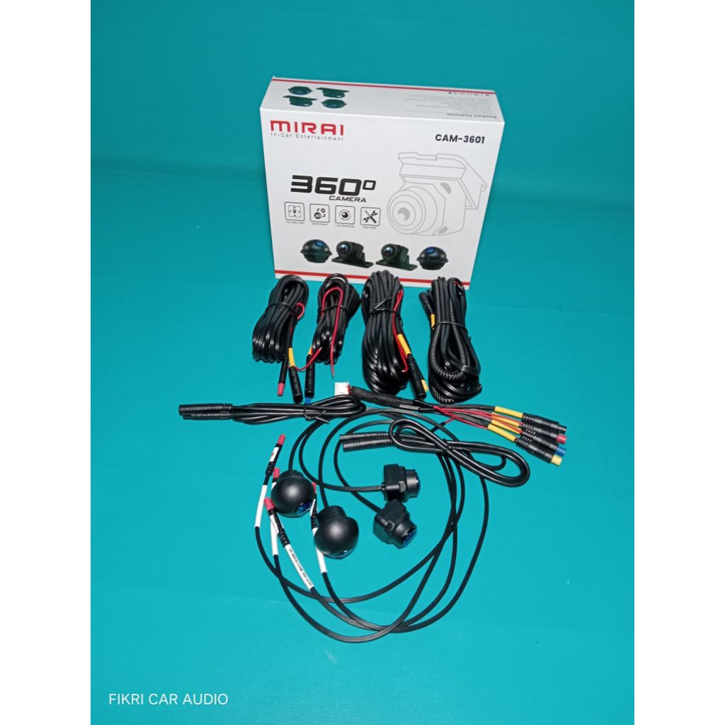 Camera MIRAI 360 seri CAM-3601 2D/3D Camera Parkir Mobil 360 1080 Panoramic View
