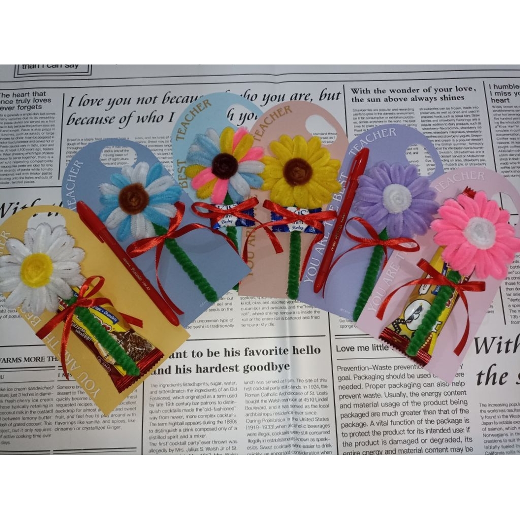 Gift Teacher day/gift card